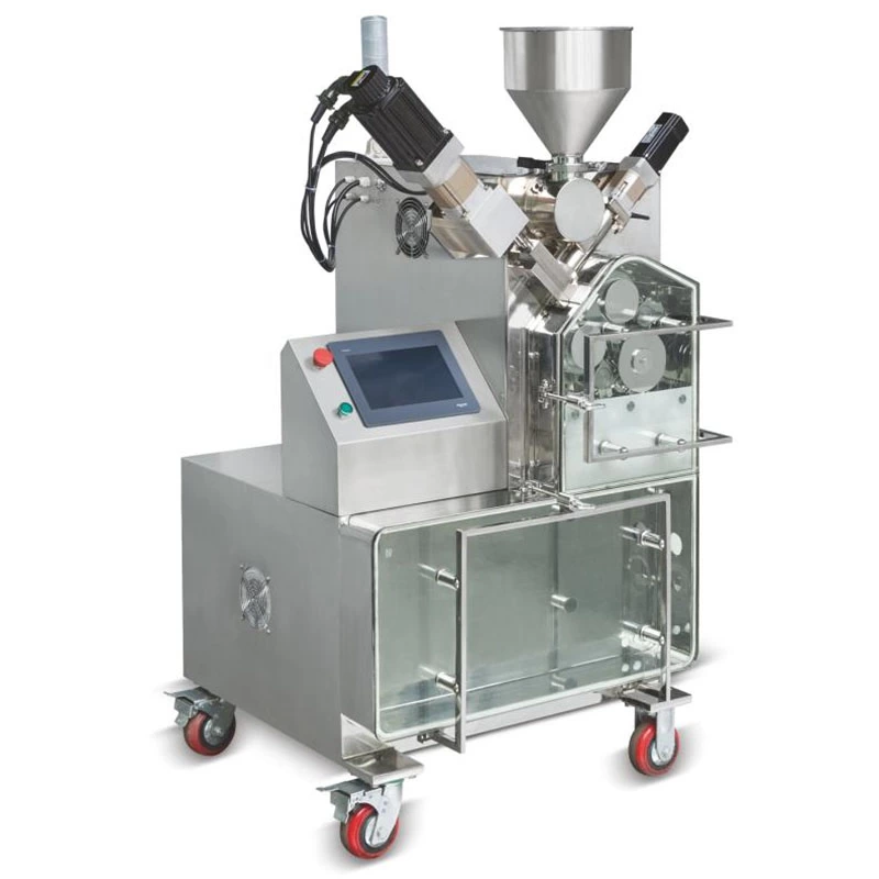 Factory price 2021 GLX-15 Automatic roller compactor Granulator GMP standard dry granulating machine unique pneumatic vibration screening system