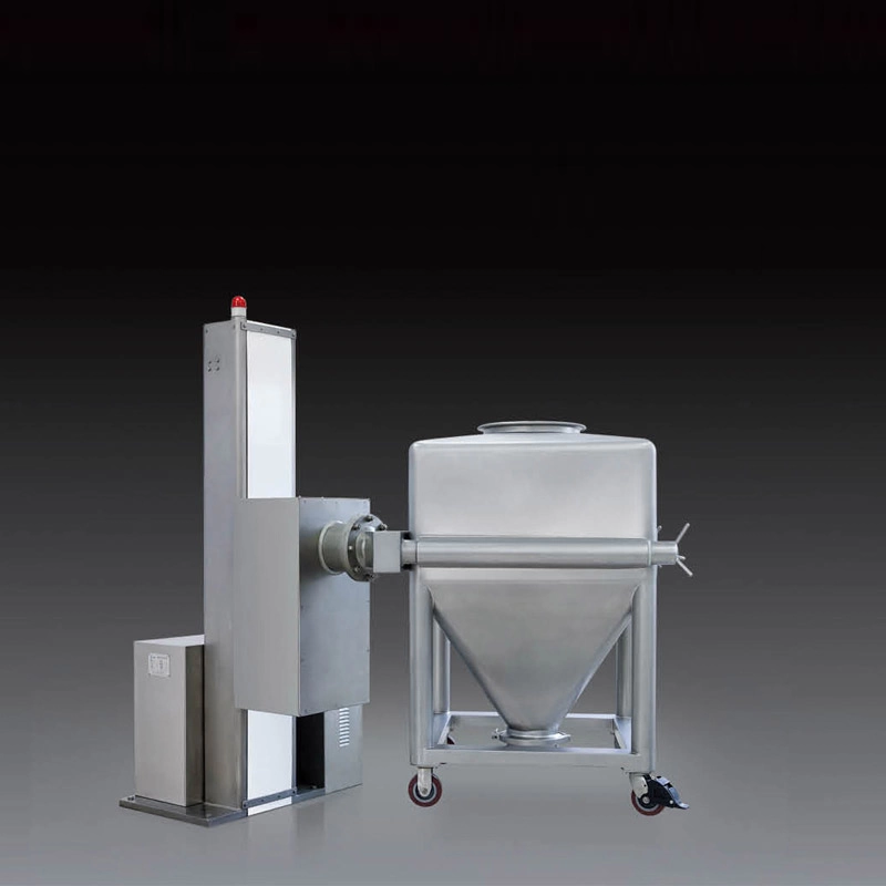 Pillar bin blender and bin Lifting machine