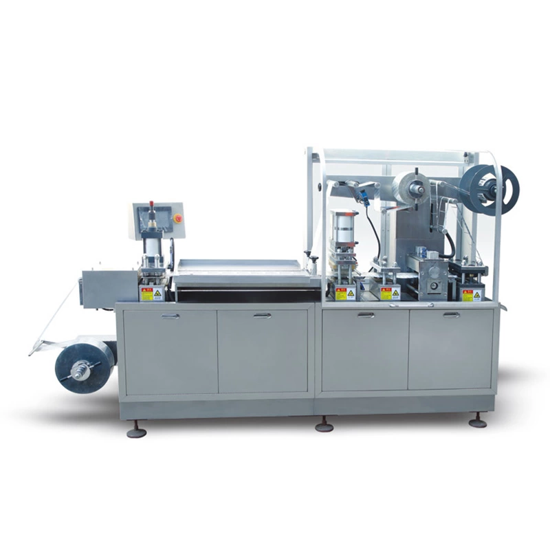2021 Factory price DPP 150 Flat type aluminum plastic blister packing machine health care factory pharma