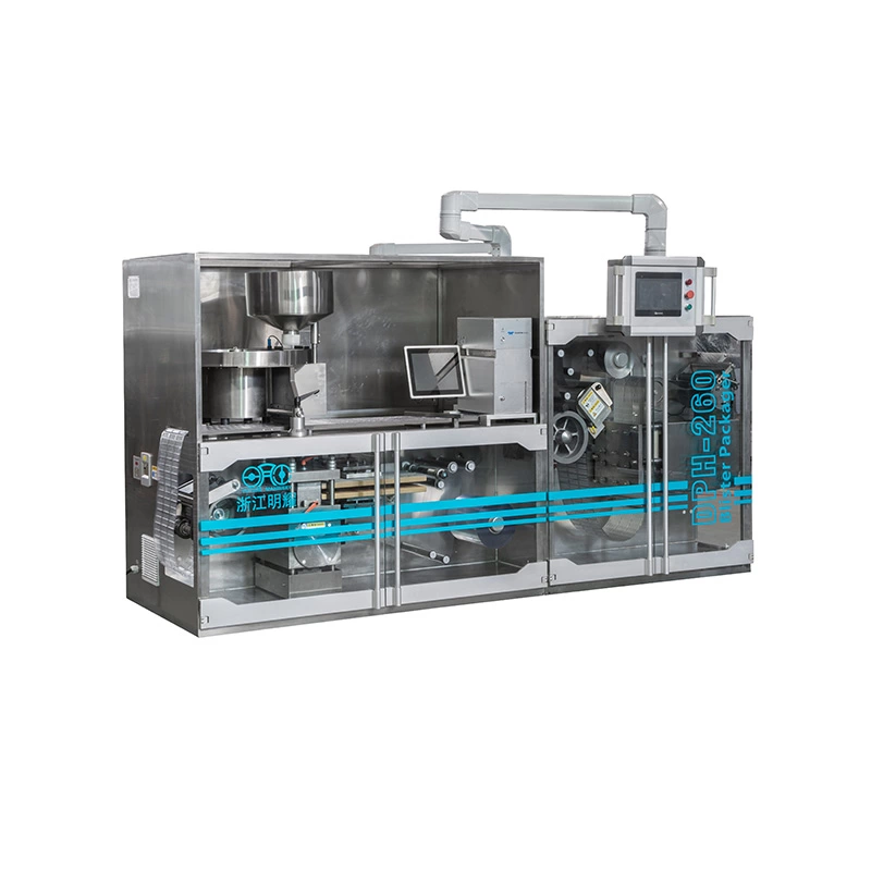DPH-260 Automatic Intelligent PLC control aluminium plastic packaging High Speed Blister Packing Machine